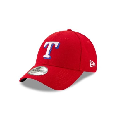 Black Texas Rangers Hat - New Era MLB The League Alt 9FORTY Adjustable Caps USA0135749